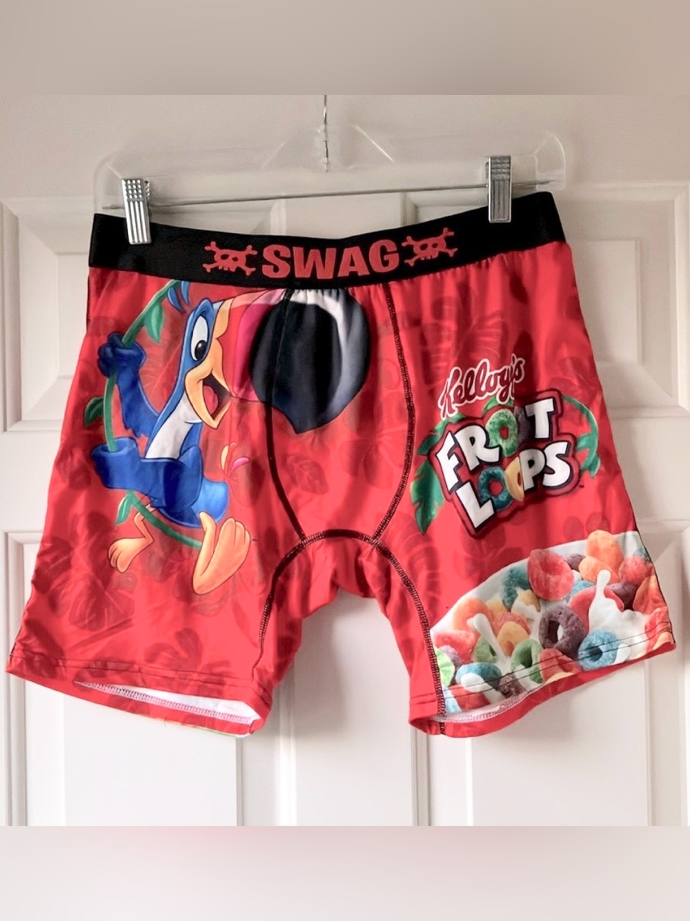 Swag Kellog’s Froot Loops Men’s Boxer Briefs Size XL NWOT